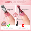 4 Colors Solid Nail Gel D-09