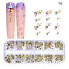 Nail Art Rhinestone Flatback Gems Crystals Diamond for Nail Decoration