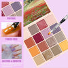 16 Colors Solid Gel Nail Polish Palette