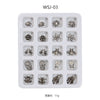 Nail Art New Alloy Christmas Halloween Ornaments Diamond Bells Christmas Nail Set