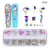 Nail Art Rhinestone Flatback Gems Crystals Diamond for Nail Decoration