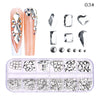 Nail Art Rhinestone Flatback Gems Crystals Diamond for Nail Decoration