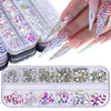 Nail Art Rhinestone Flatback Gems Crystals Diamond for Nail Decoration