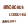 24pcs/Set Press On Nails GN005