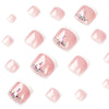 Press On Toe nails Set 24pcs/set JP1655