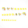 Press On Toe nails Set 24pcs/set JP1651