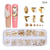 Nail Art Rhinestone Flatback Gems Crystals Diamond for Nail Decoration