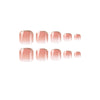 Press On Toe nails Set 24pcs/set JP2436