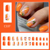 24pcs/Set Press On Nails C337