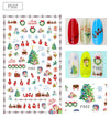 Nail Art New Alloy Christmas Halloween Ornaments Diamond Bells Christmas Nail Set