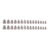 24pcs/Set Press On Nails W1550