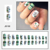 24pcs/Set Press On Nails JB199