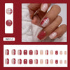 24pcs/Set Press On Nails W972