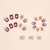 weekly deals 24pcs/Set Press On Nails R716