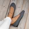 New Solid Color Pointed Toe Shallow Women Flats Shoes Mesh Loafers Soft Bottom Knit Ballet Flats Shoes Lazy Slip on Boat Shoes