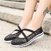 Woman Mesh Flats 2023 Women Fashion Breathable Vulcanized Women's Light Ladies Sneakers Female Walking Shoes Plus Size 42