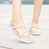 Woman Mesh Flats 2023 Women Fashion Breathable Vulcanized Women's Light Ladies Sneakers Female Walking Shoes Plus Size 42