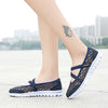 Woman Mesh Flats 2023 Women Fashion Breathable Vulcanized Women's Light Ladies Sneakers Female Walking Shoes Plus Size 42