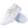 Women's Crystal Breathable Slip-On Walking Shoes