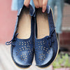 Vanccy Leather Loafers Flats Lo51