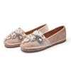 Soft Bottom Shallow Bottom Round Head Pearl Single Shoes Female