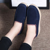 Flat Platform Shoes Genuine Leather Plus Cotton Shoes For Woman