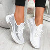 Susiecloths Breathable Lightweight Lace-Up Sneakers