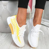 Susiecloths Breathable Lightweight Lace-Up Sneakers