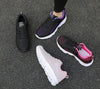 platform lace-up mesh breathable comfortable casual shoes women sneakers plus size 2021