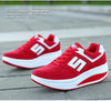 Women Platform Sneakers Lightweight Air Cushion Gym Fashion Shoes Breathable Walking Running Athletic Sport