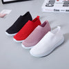 Breathable Mesh Platform Sneakers Women Slip on Soft Ladies Casual Running Shoes Woman Knit Sock Shoes Flats