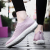 Walking Shoes,Mesh Platform Sneakers Women Slip on Soft Ladies Casual Running Shoes Woman Knit Sock Shoes