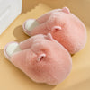 Non slip Indoor Home Thick soled Couple Warm Wool Cotton Shoes