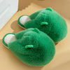 Non slip Indoor Home Thick soled Couple Warm Wool Cotton Shoes