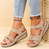 Sandals Women SummerHeels Sandals Summer Wedges Shoes For Women Platform Sandalias Mujer Elegant Medium Heel Shoes Women