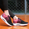 Women's Walking Shoes Sock Sneakers Black Breathe Platform Resistant Ladies Trainers Running Shoes