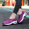 Summer Sneakers Wedges Platform Women Trainers Knitted Vulcanized Shoes Mesh Slip On Sneakers Tenis Feminino Zapatos Mujer