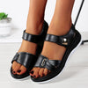 New Women Sandals Platform leather Ladies Sandals