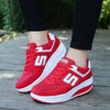 Women Platform Sneakers Lightweight Air Cushion Gym Fashion Shoes Breathable Walking Running Athletic Sport